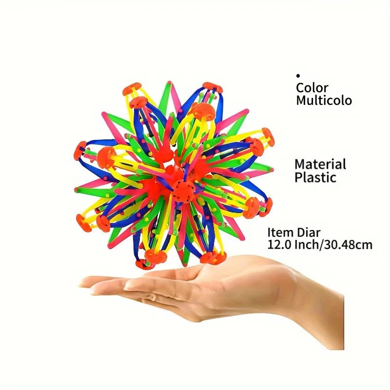 Expandable Magic Ball, Toy Ball To Relieve Stress and Anxiety Boys and Girls' Birthday Toys Suitable for Practicing Yoga