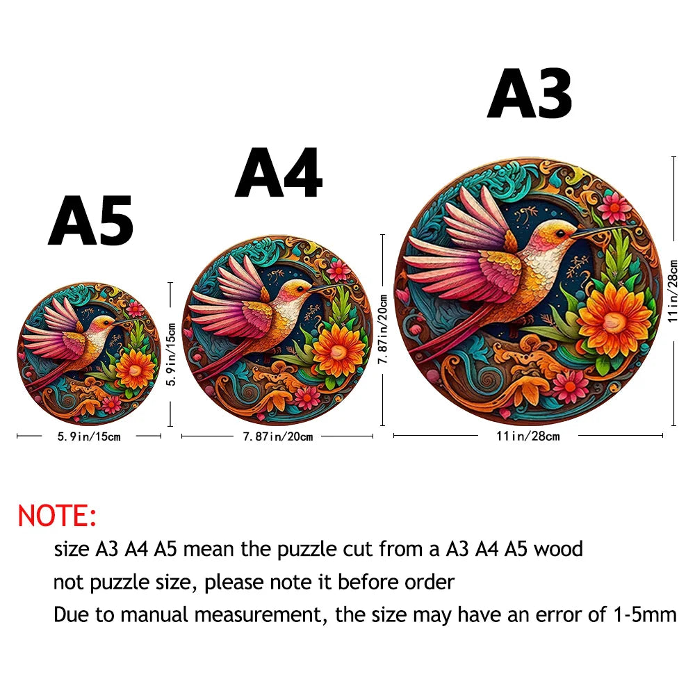 Wooden Puzzle - Irregular Animal Shaped Wooden Puzzle - High Difficulty Magic Puzzle Intelligence Toy - Exquisite Birthday Gift