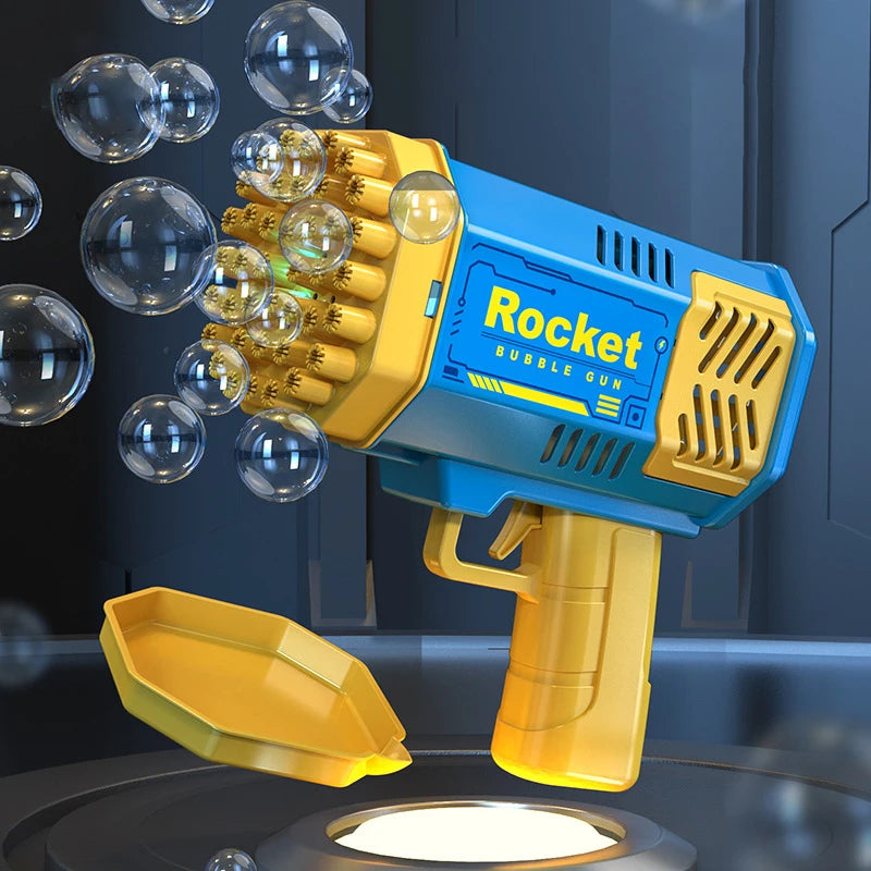 40 Hole Bubble Machine Toy, Handheld Porous Bubble Gun, Outdoor Toy (Without Bubble Water)