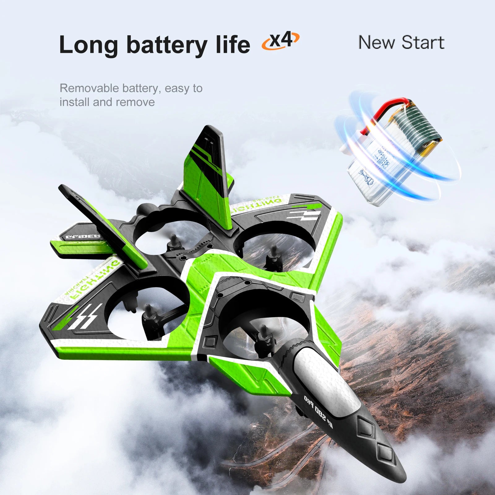 RC Foam Aircraft Plane With Led light 2.4G Radio Control Glider Remote Control Fighter Plane Glider Airplane Foam Boys Toys