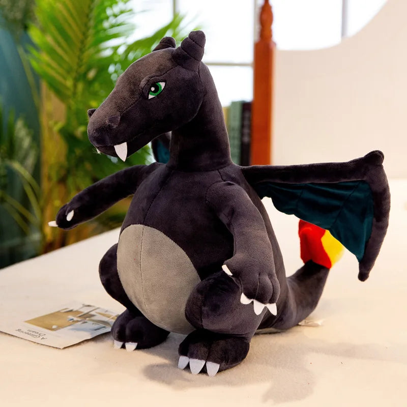Pokemon Big Size Charizard Dragonite Anime Figures Doll Stuffed Animals Plush Toy Kawaii Room Decoration Toy Kids Christmas Gift