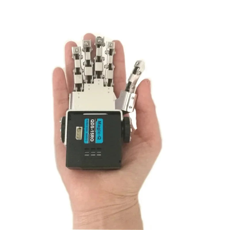 Mini Bionic Hand Humanoid Robot Arm Robot Hand Five Fingers Claw Talon For Metal Manipulator Arm Gripper Smart DIY Accessoriy