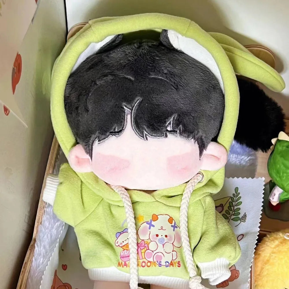 Cute Clothes Hoodies for 20cm Cotton Dolls Outfits Sweatshirt Cute Doll 20cm Clothes Hoodie Mini Mini Clothes Handmade Hoodies