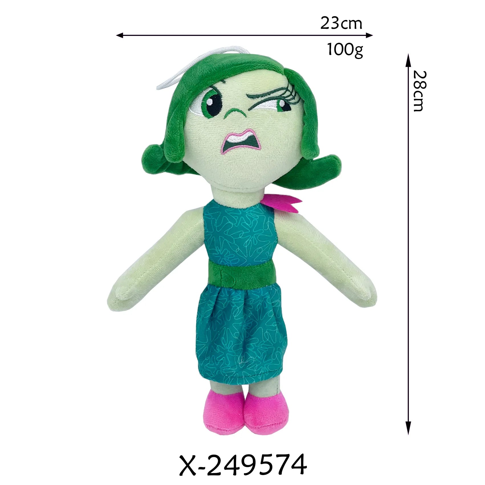33style Inside Out 2 Plush Dolls Inside Out Plush Toy Cute Cartoon Plushie Doll Stuffed Anime Periphery Toys Kids Birthday Gifts