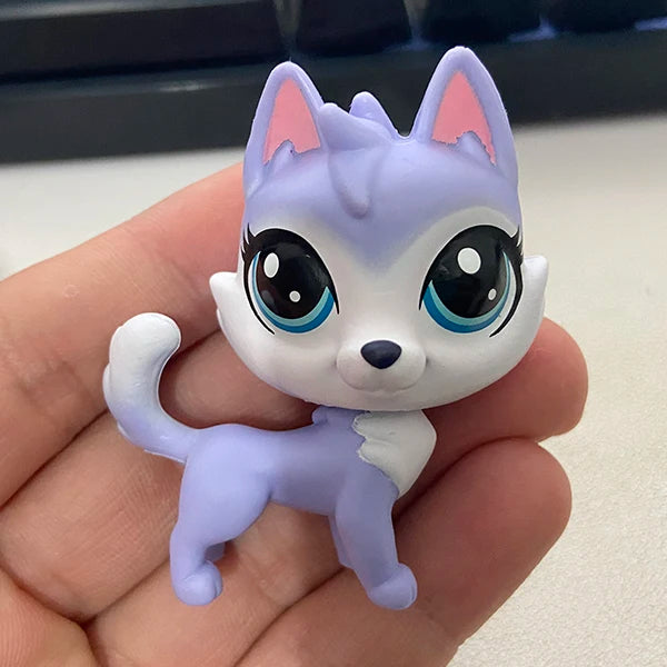 Buy 5 Get 2 Gifts 4-5 cm Loose Old Pet Shop Toys Cat Puppy Kitten Figure Mini Toy Figures Classic Little Pet Toys