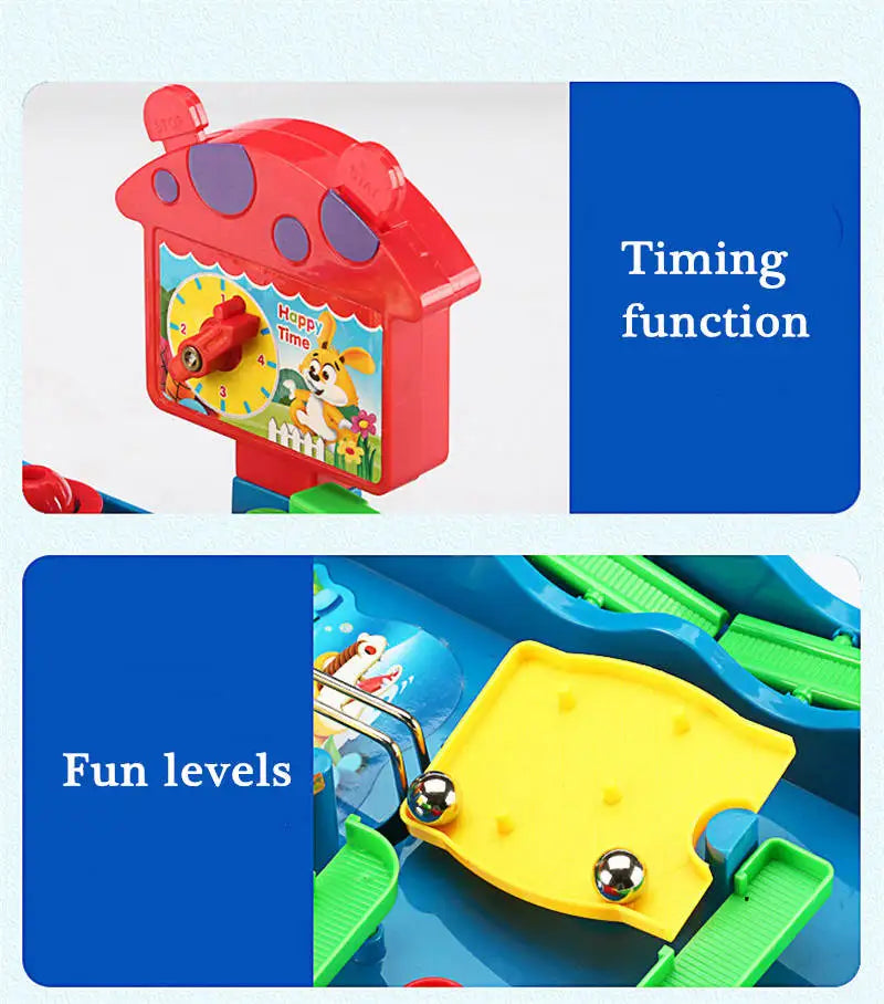 Children Intellectual Desktop Game Educational Toys Water Park Ball Maze Screwball Scramble Toy Kid Developing Activity Park Toy