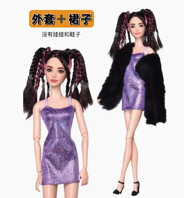 Designed styles Toy accessories gift dressess clothes for your BB FR 1/6 scale dolls BBIKG305