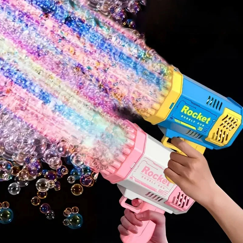 40 Hole Bubble Machine Toy, Handheld Porous Bubble Gun, Outdoor Toy (Without Bubble Water)