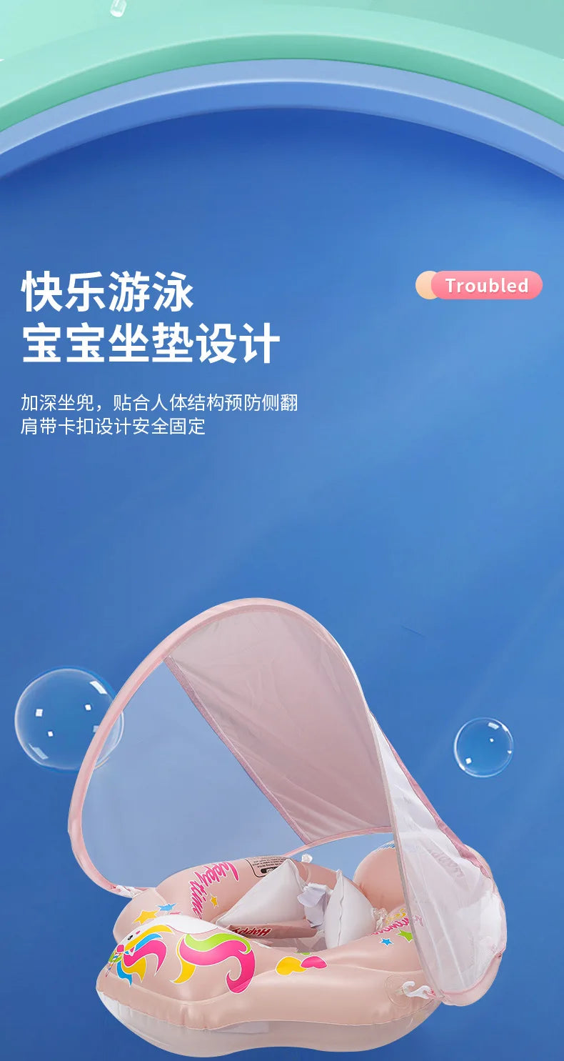 Baby Swimming Float Inflatable Infant Floating Kids Swim Ring Circle Bathing Summer Toys Toddler Rings