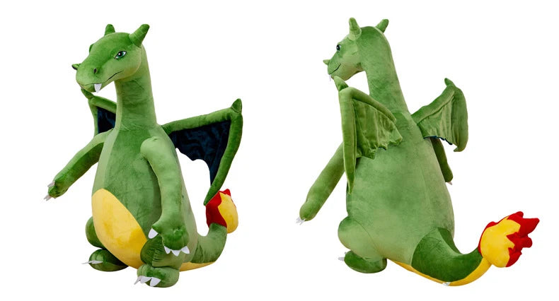 Pokemon Big Size Charizard Dragonite Anime Figures Doll Stuffed Animals Plush Toy Kawaii Room Decoration Toy Kids Christmas Gift