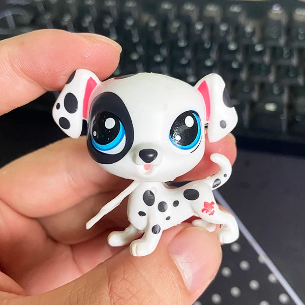Buy 5 Get 2 Gifts 4-5 cm Loose Old Pet Shop Toys Cat Puppy Kitten Figure Mini Toy Figures Classic Little Pet Toys