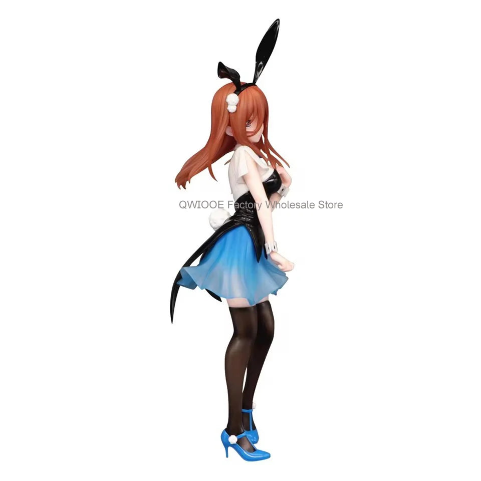 Original Genuine FuRyu Gotoubun No Hanayome 23.4cm Nakano Sanjiu Anime Action Model Decorations PVC Toy Birthday Gift