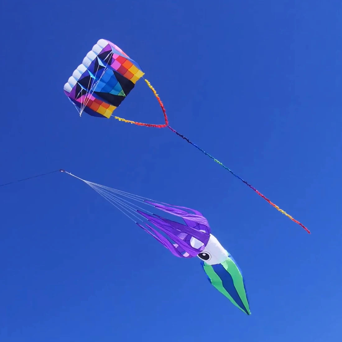9KM 6㎡~12㎡ UltraFoil Pilot Lifter Kite Line Laundry Soft Inflatable Kite Without Tails 30D Ripstop Nylon (Wholesale available)