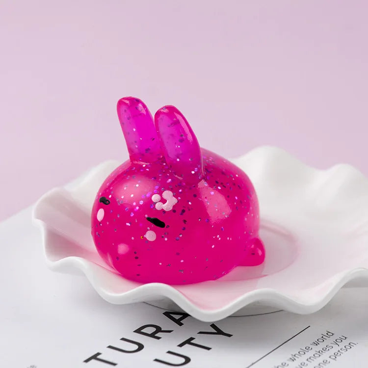 Kawaii Animal Soft Cute Fun Sensory Antistress Squeeze Toys Spongy Squishy Mochi Fidget Toys Sticky Antistress Ball Kids
