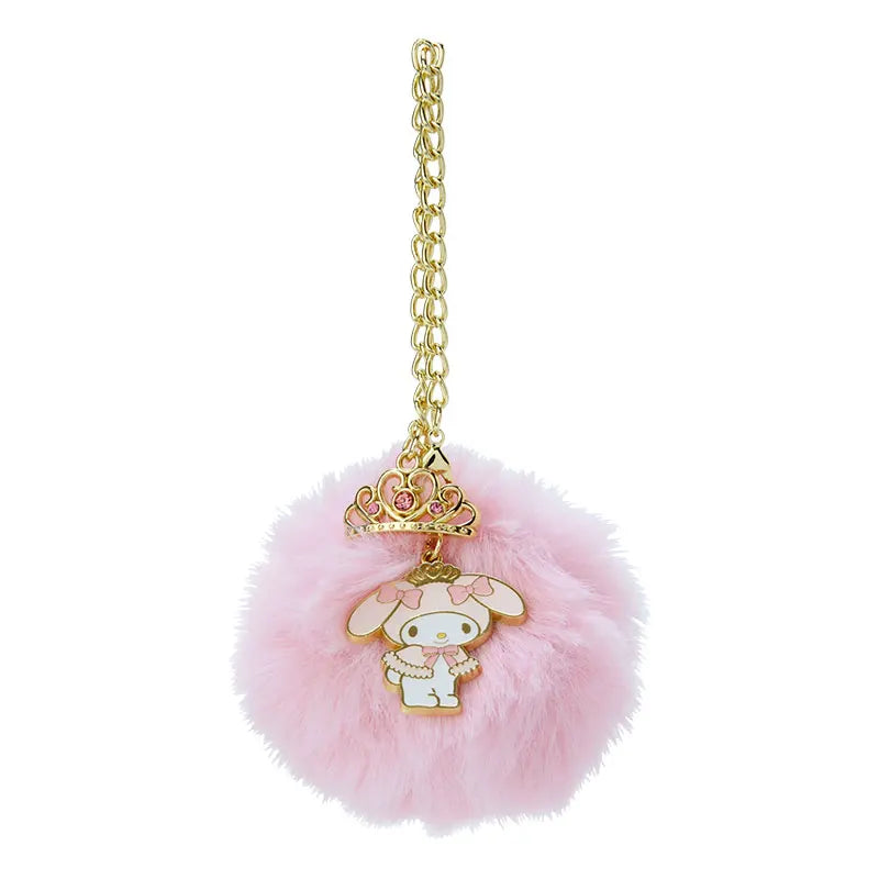 Sanrio Cartoon Diamond Sparkle Crown Collection Kitty Cat Kurumi Cinnamoroll Mymelody Kuromi Plush Anime Toys for Girl Gift