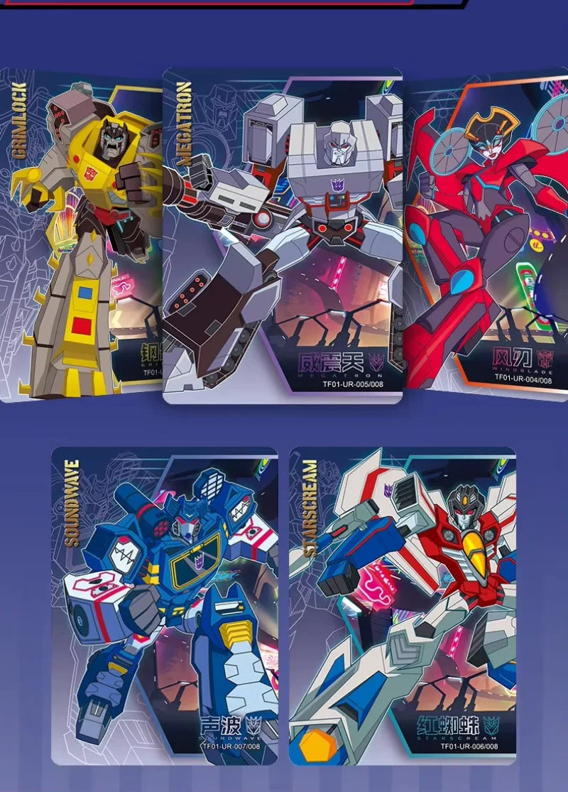 KAYOU Transformers One Card New Optimus Prime  Anime Character Peripheral Cards Limited Edition Card Children Birthday Gifts