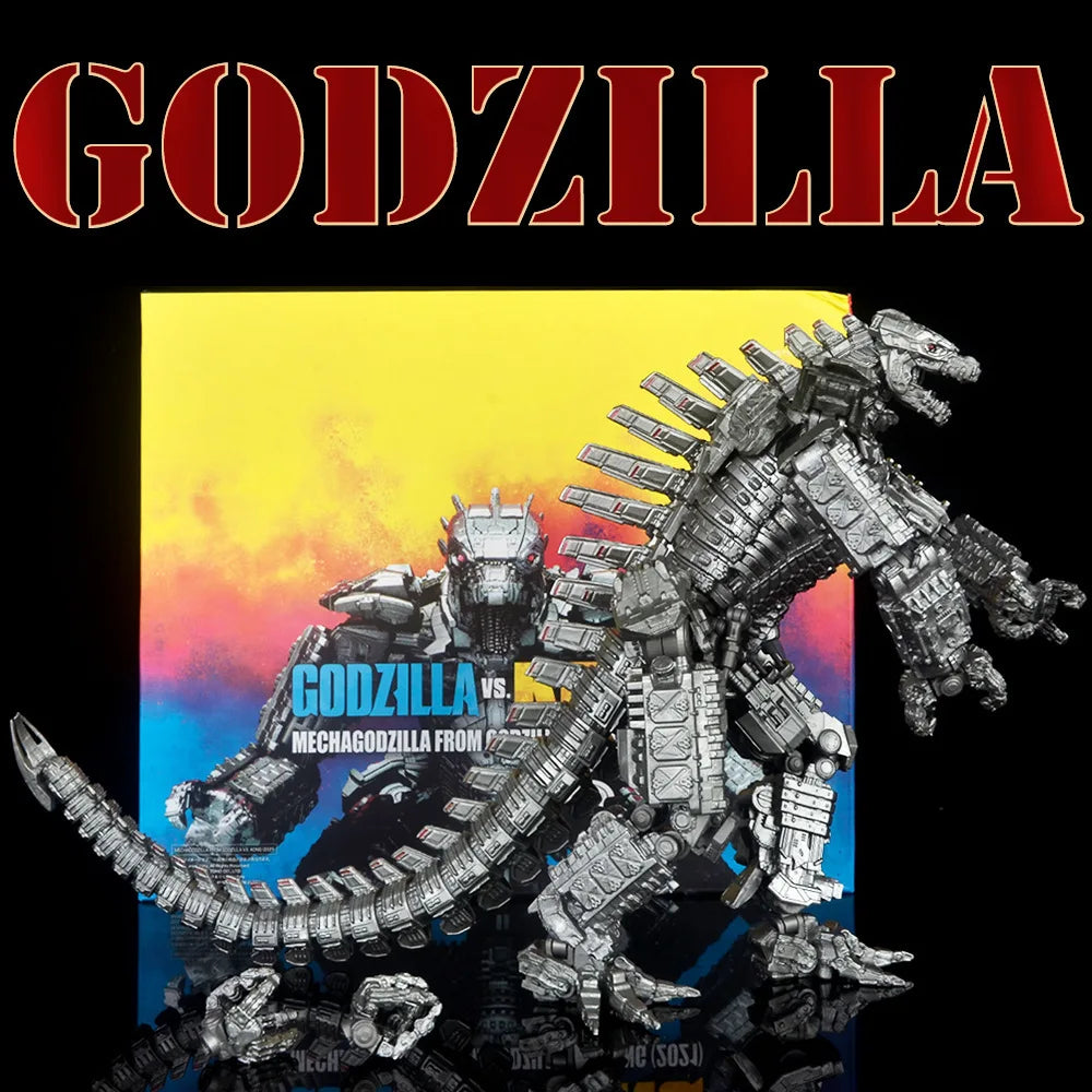 Bandai 2021 Mechagodzilla S.h.monsterarts Monsters Gojira PVC Action Figure Moive Godzilla Vs Kong Collectible Model Dolls Toys