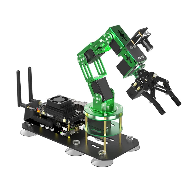 Yahboom 6DOF AI Visual Robotic Arm ROS Robot Kit Artificial Intelligence Robot with 15KG 6KG Servo for Jetson NANO 4GB CE ROHS