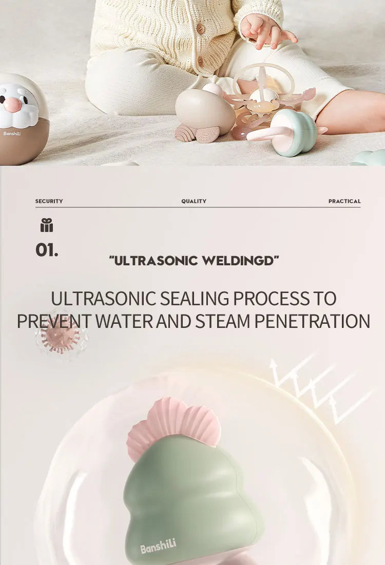 Hot Sale Silicone Soft Baby Kid Rattle Teether Toys Infant Chewable Toys Baby Teether Infant Toys