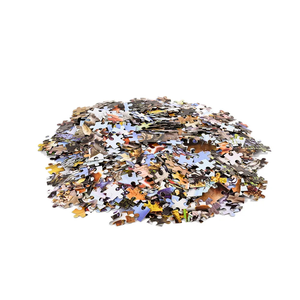 Adult Jigsaw Puzzle 1000 Pieces Puzzle Toys Landscape Animation Paper Puzzle Decorative Painting Exercise Brain Thinking
