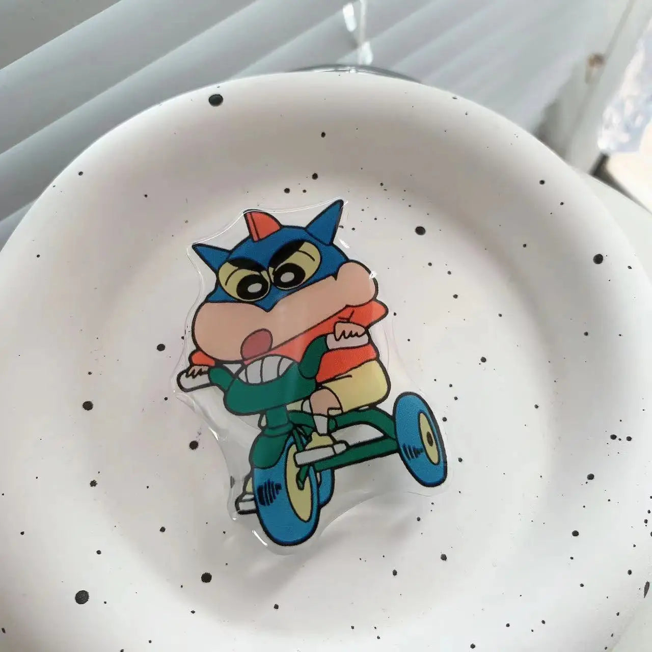 Crayon Shin-chan Phone Holder Stand Grip for Mobile Phone Ring Accessories Cute Retractable Folding Stand Support Desk Stand New