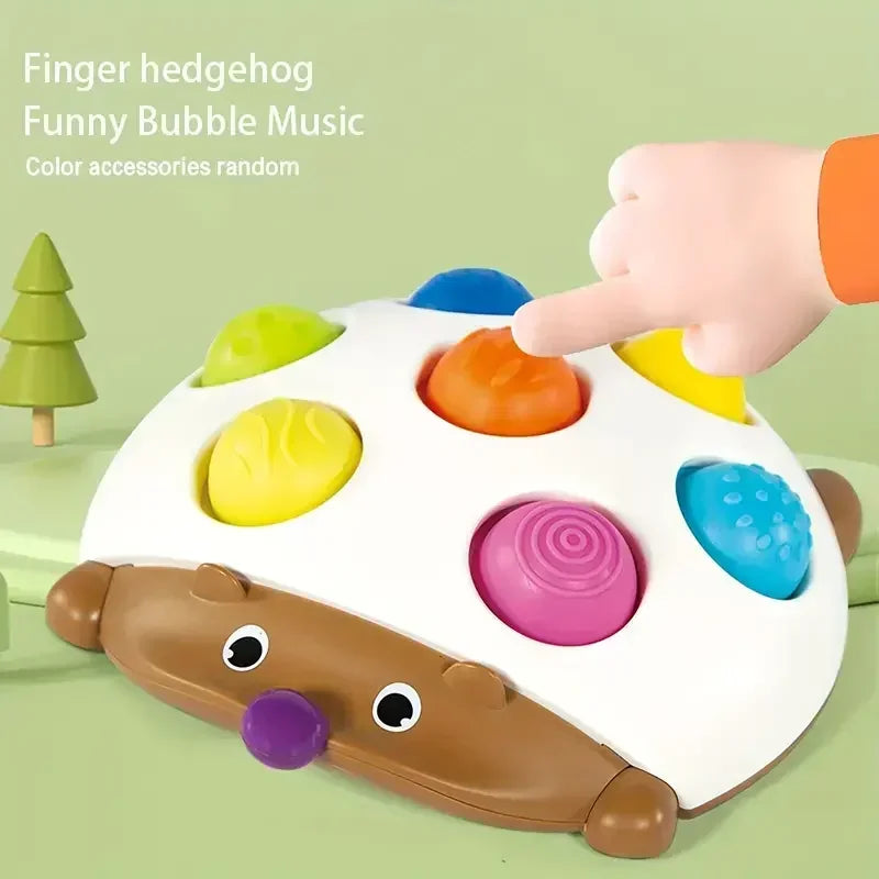 Hedgehog Press Soft Key Concentration Training Early Education Toys Hand-Eye Coordination Children's Educational Small Hedgehog