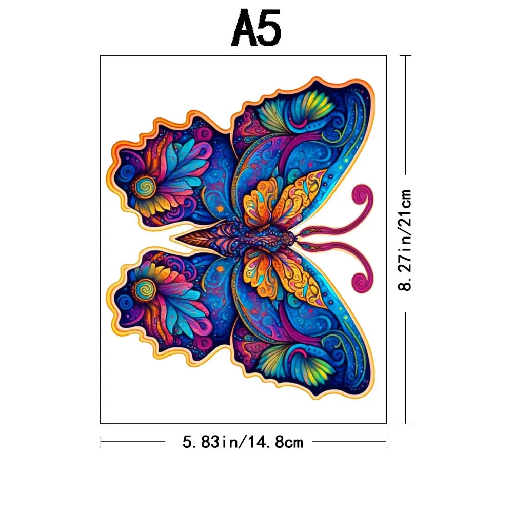 Wooden Puzzle - Irregular Animal Shaped Wooden Puzzle - High Difficulty Magic Puzzle Intelligence Toy - Exquisite Birthday Gift