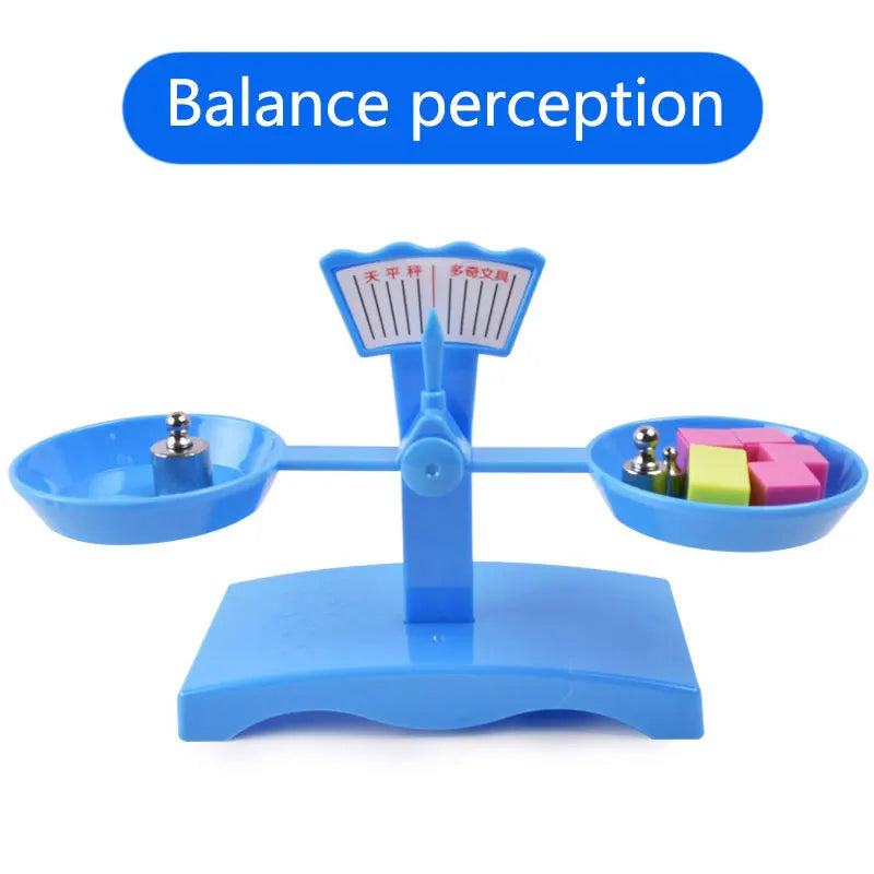 Children Scales Parish Teaching Aids Montessori Toys Math Set Weight Balance Perception Thinking Game Educational Learning Toys