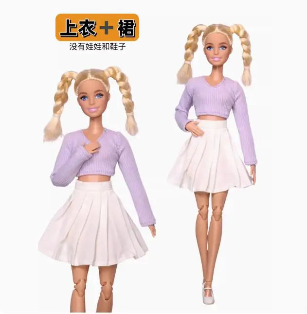 Designed styles Toy accessories gift dressess clothes for your BB FR 1/6 scale dolls BBIKG305