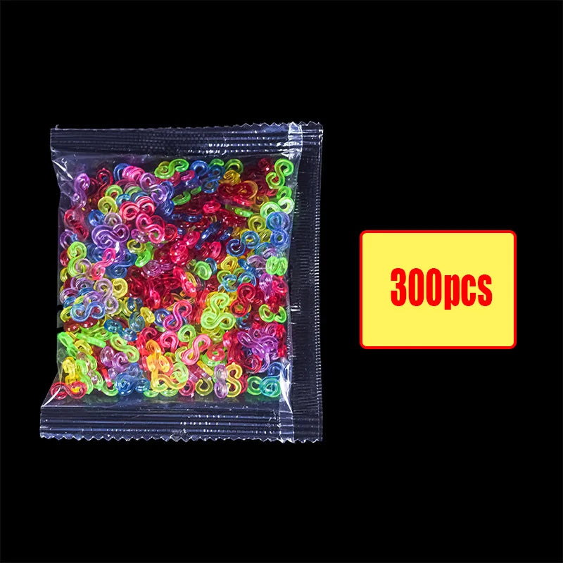 Protein Semi-permeable Jelly Color Rubber Bands Elastic  Weave loom Bands Children's Arts & Crafts, DIY Toys Bracelet