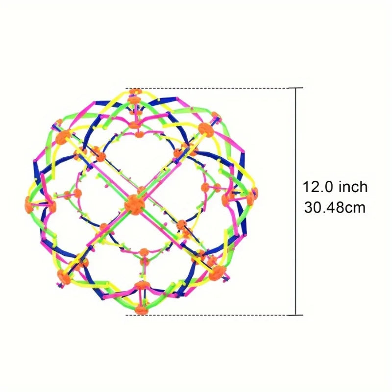 Expandable Magic Ball, Toy Ball To Relieve Stress and Anxiety Boys and Girls' Birthday Toys Suitable for Practicing Yoga