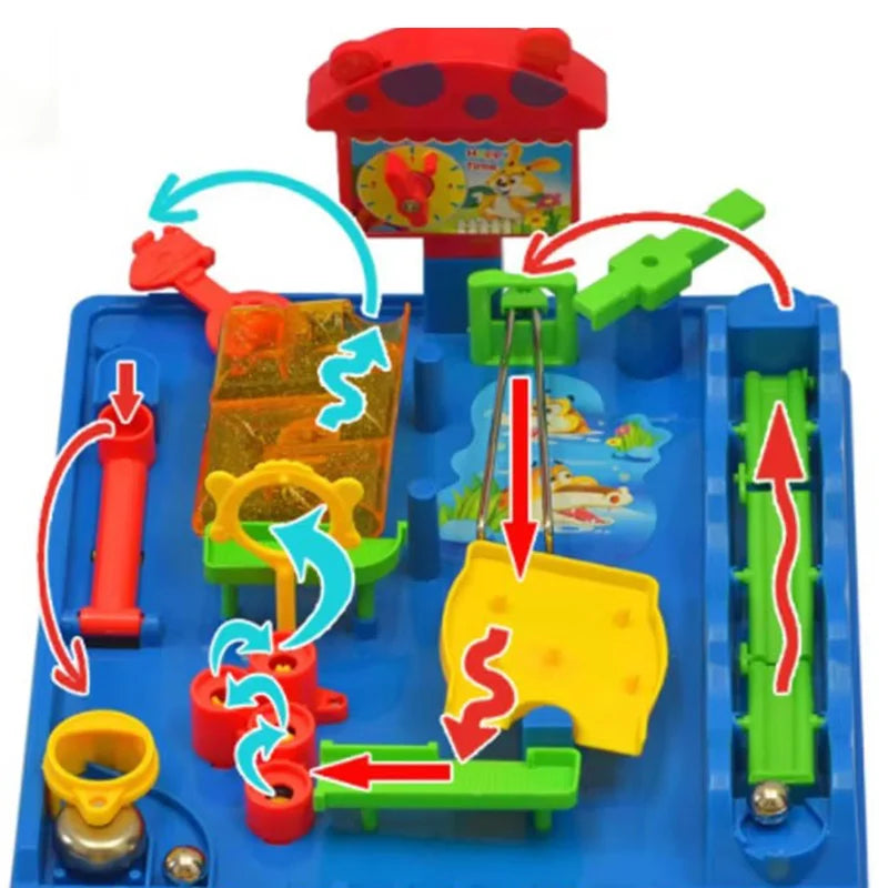 Children Intellectual Desktop Game Educational Toys Water Park Ball Maze Screwball Scramble Toy Kid Developing Activity Park Toy