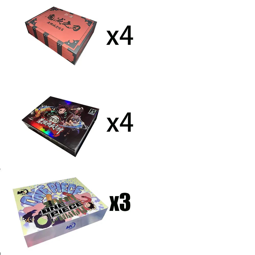 Various Case Anime Collection Cards