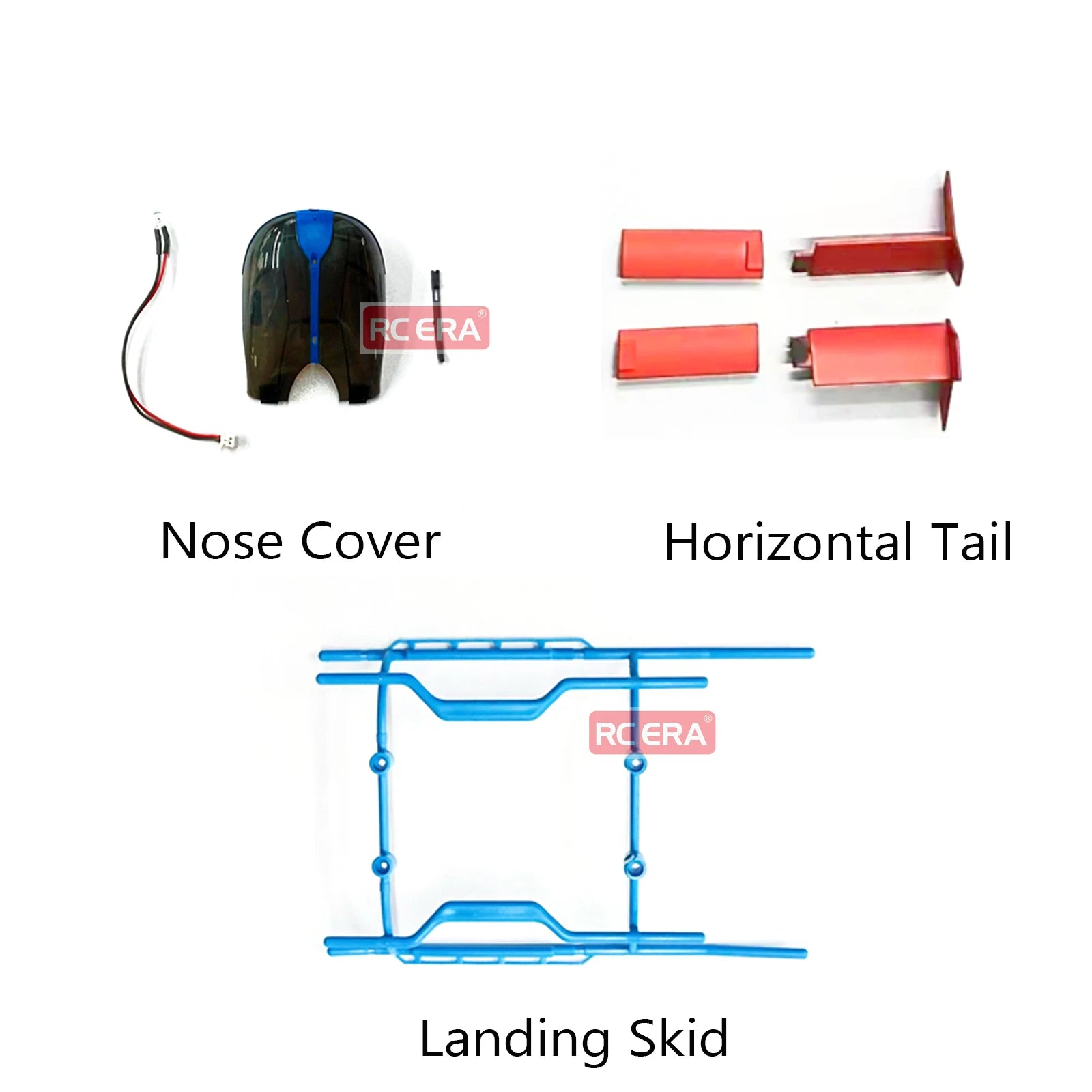 RC ERA Original Spare Parts for C123 EC135 Scale RC Helicopter Fuselage Body Shell Main Blade Grip ESC Servo Replacement