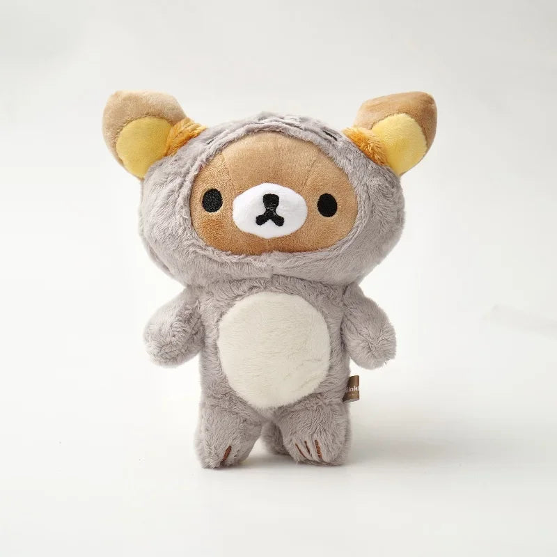 Anime Rilakkuma Plush Doll Cartoon Bear Toys Kawaii Rilakkuma Room Decor Teddy Bear Plushies Cute Couple Bear Xmas Girl Gifts
