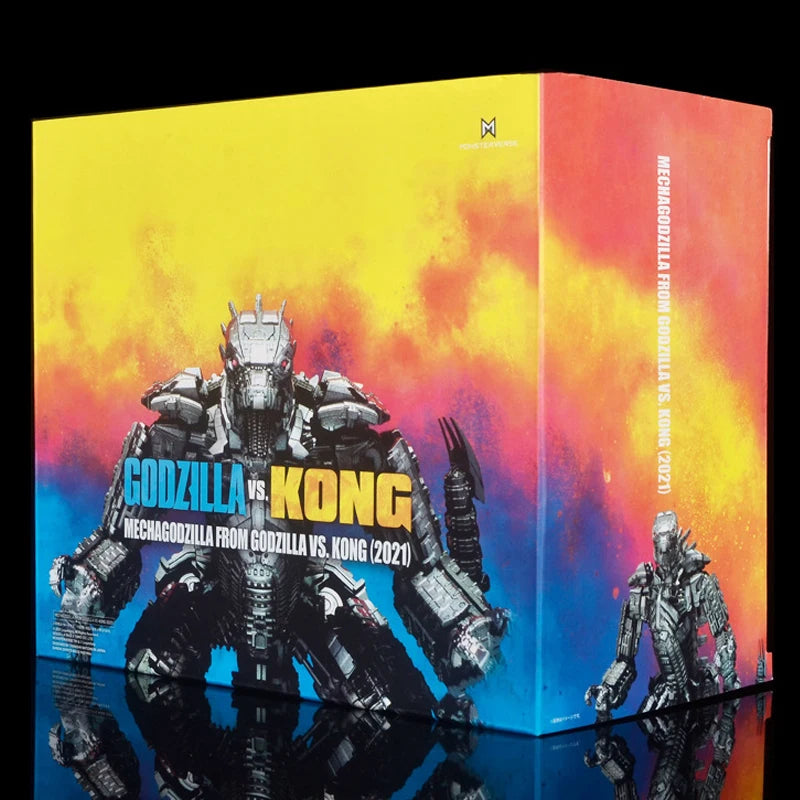 Bandai 2021 Mechagodzilla S.h.monsterarts Monsters Gojira PVC Action Figure Moive Godzilla Vs Kong Collectible Model Dolls Toys