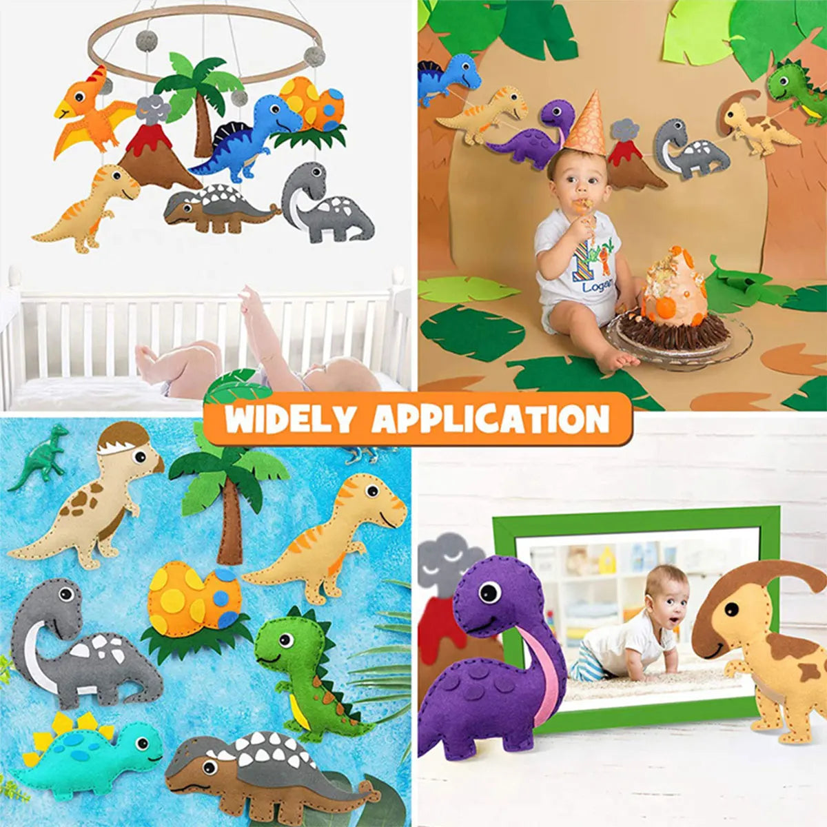 Kids Sewing Kit Fine Motor Skills DIY Fun Felt Animals Handmade Sewing Set Children Educational Toys Birthday Christmas Gifts