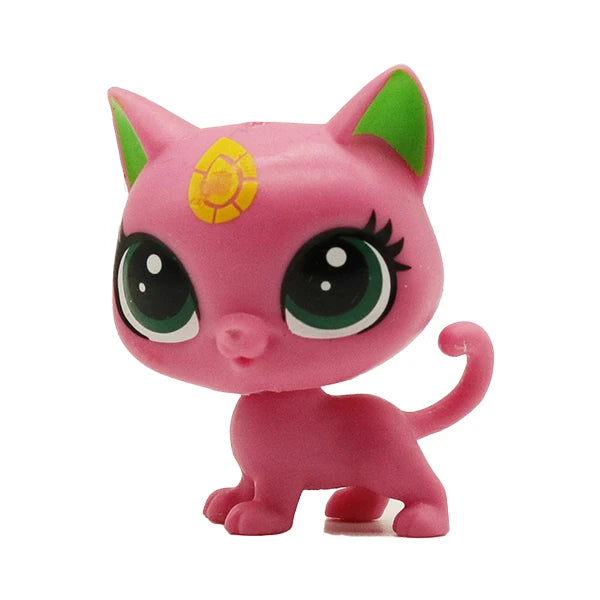 Buy 5 Get 2 Gifts 4-5 cm Loose Old Pet Shop Toys Cat Puppy Kitten Figure Mini Toy Figures Classic Little Pet Toys