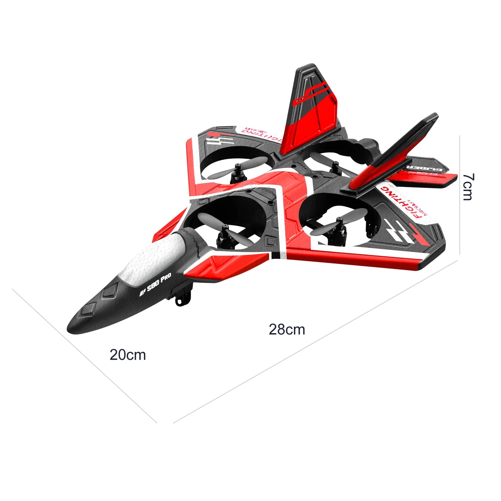 RC Foam Aircraft Plane With Led light 2.4G Radio Control Glider Remote Control Fighter Plane Glider Airplane Foam Boys Toys