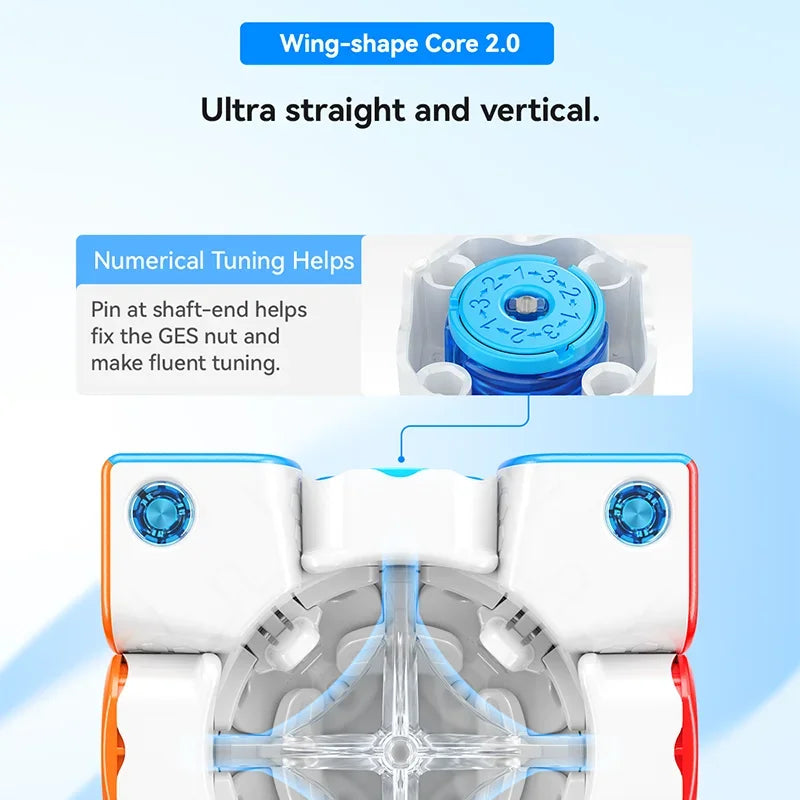 [CubeFun]Gan 356 ME UV Magnetic Speed cube Stickerless 356ME 3x3 speedcube 3x3x3 Professional Magic Cube Gan magnetic Toys