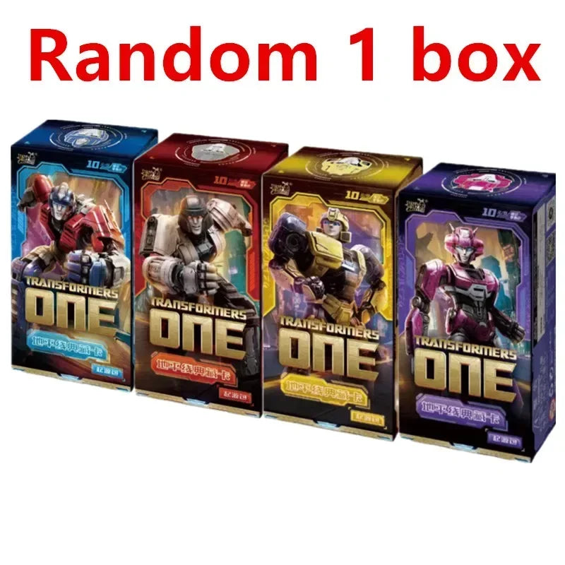 KAYOU Transformers One Card New Optimus Prime  Anime Character Peripheral Cards Limited Edition Card Children Birthday Gifts