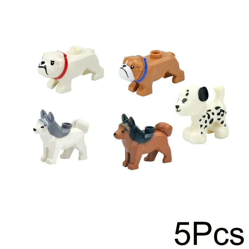 Hot Christmas Building Block Gift Animals Deer Elk Reindeer Figures Brick Xmas Tree Educational Toy Gift for Boy Kid Block Model