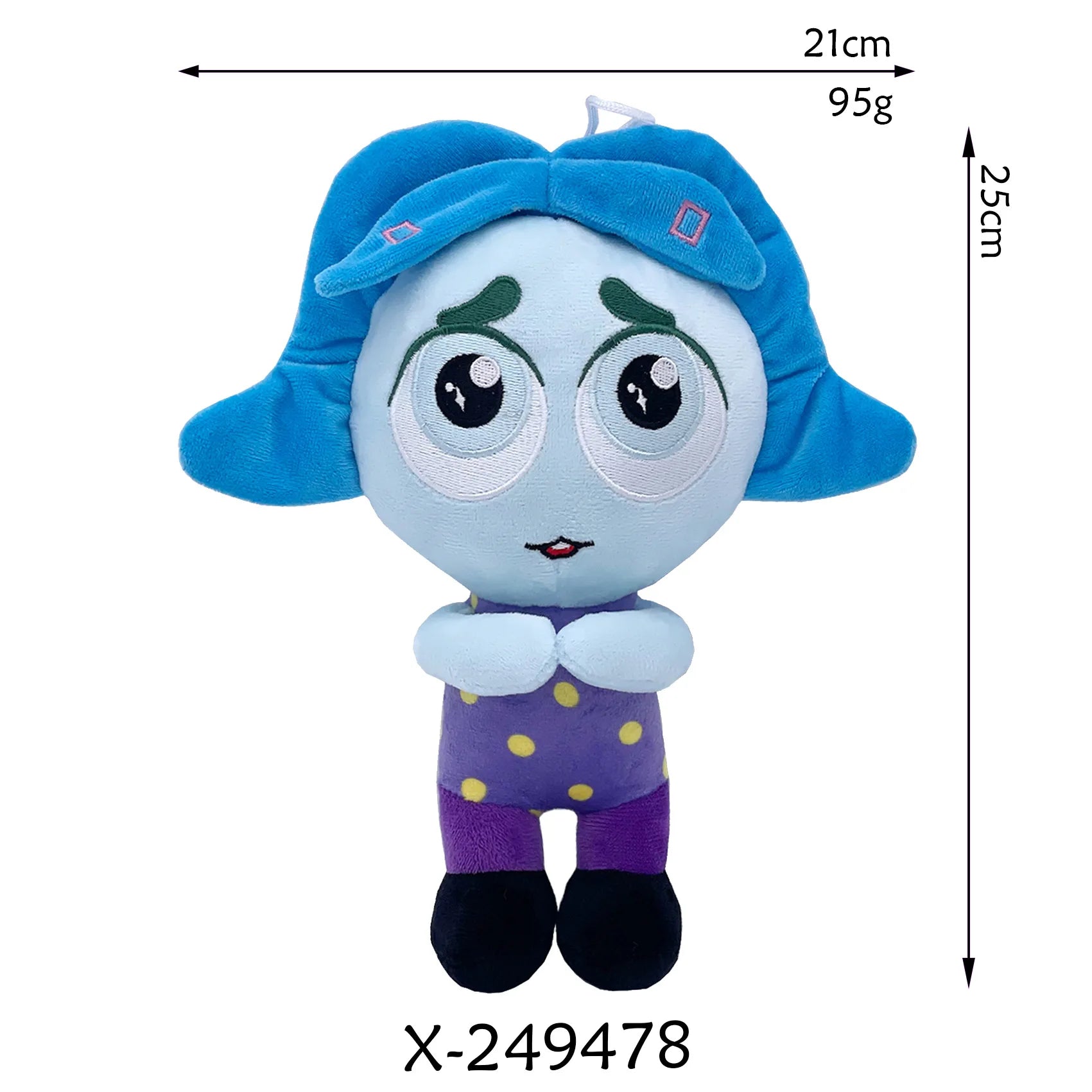 33style Inside Out 2 Plush Dolls Inside Out Plush Toy Cute Cartoon Plushie Doll Stuffed Anime Periphery Toys Kids Birthday Gifts