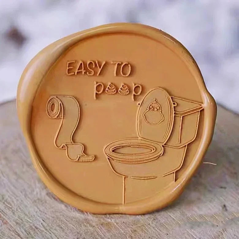Fire Seal Seal Head Multi-Layer Special-Shaped 3d Relief Children'S Diy Toy Envelope Sealing Butterfly Fine Carved Copper Head