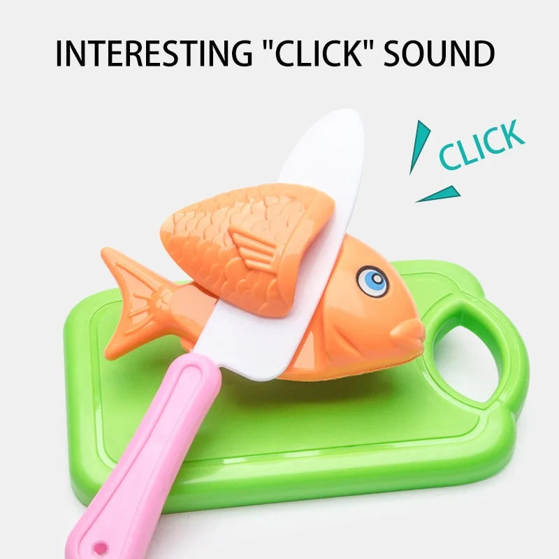 Kids Simulation Kitchen Toy Accessories Toddler Pretend Play Kitchen Toy with Cookware Steam Pot, Toy Cutlery, Cut Play Food
