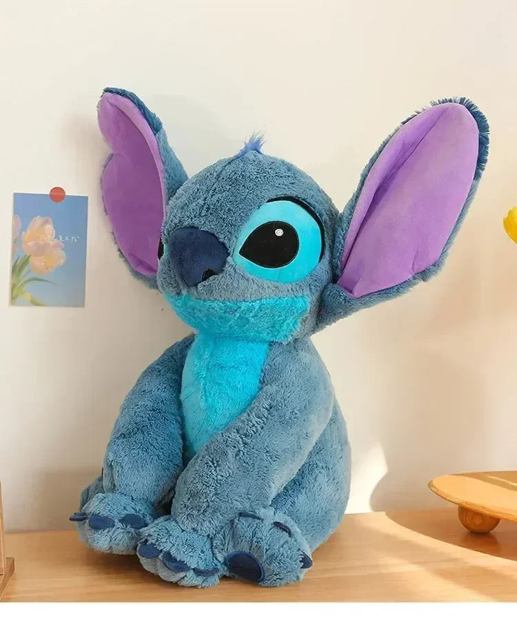 Stitch Disney Giant Size Lilo Plush Stuffed Doll Cartoon Kawaii Animal Couple Sleeping Pillow Softmaterial Toys Children Gifts