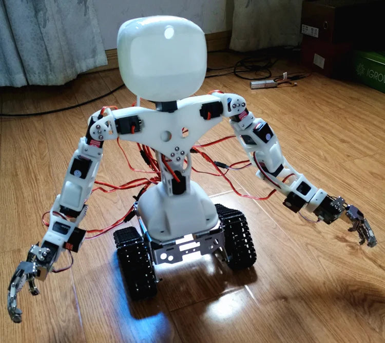 Mini Bionic Hand Humanoid Robot Arm Robot Hand Five Fingers Claw Talon For Metal Manipulator Arm Gripper Smart DIY Accessoriy