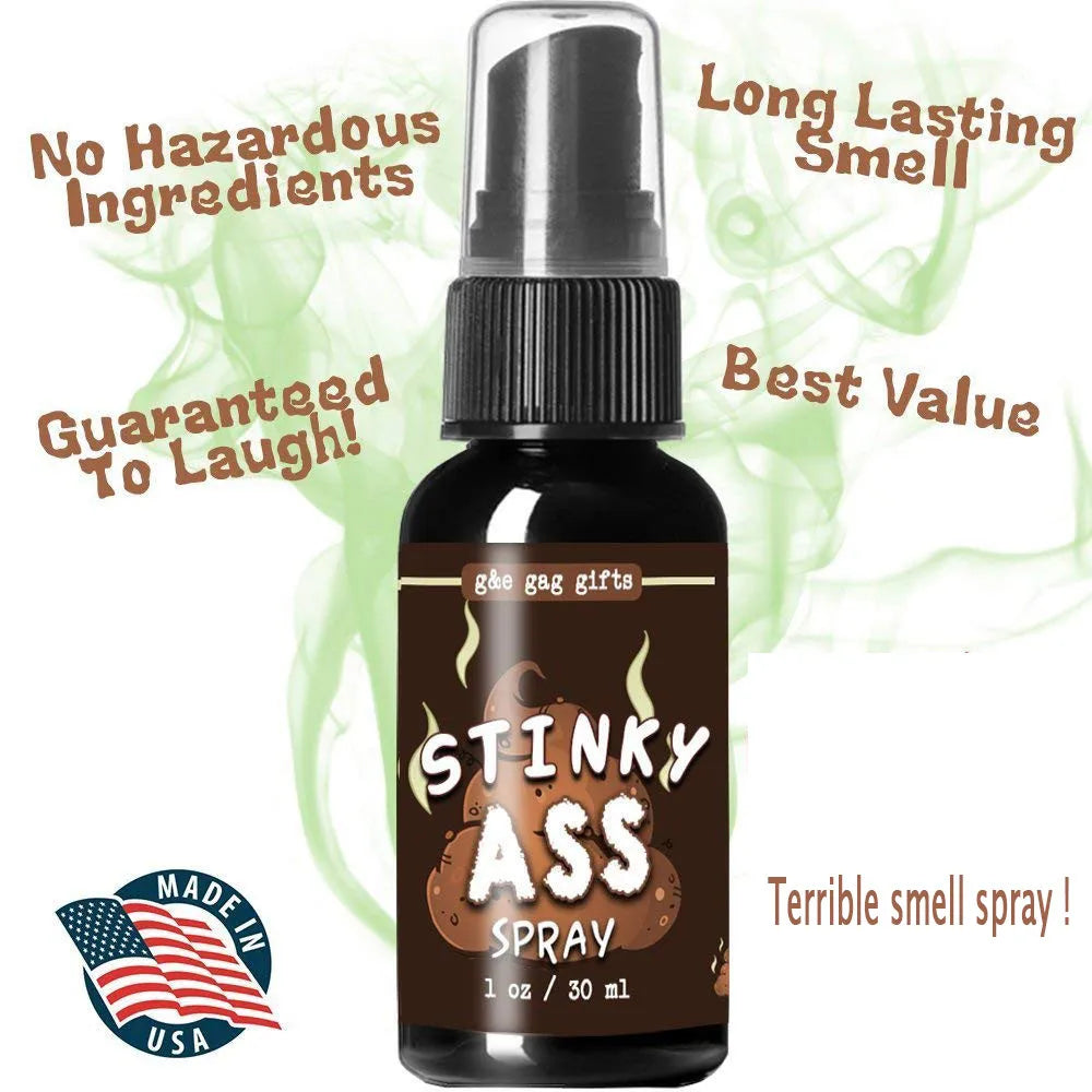 30ML Novelties Liquid Fart Gag Prank Joke Spray Can Stink Bomb Smelly Stinky Gas