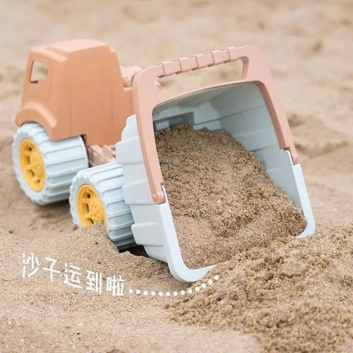 8Pcs Summer Beach Toys Kids Soft Silicone Sandbox Set Beach Game Toy Send Children Beach Play Sand Water Play Tools Swim Game