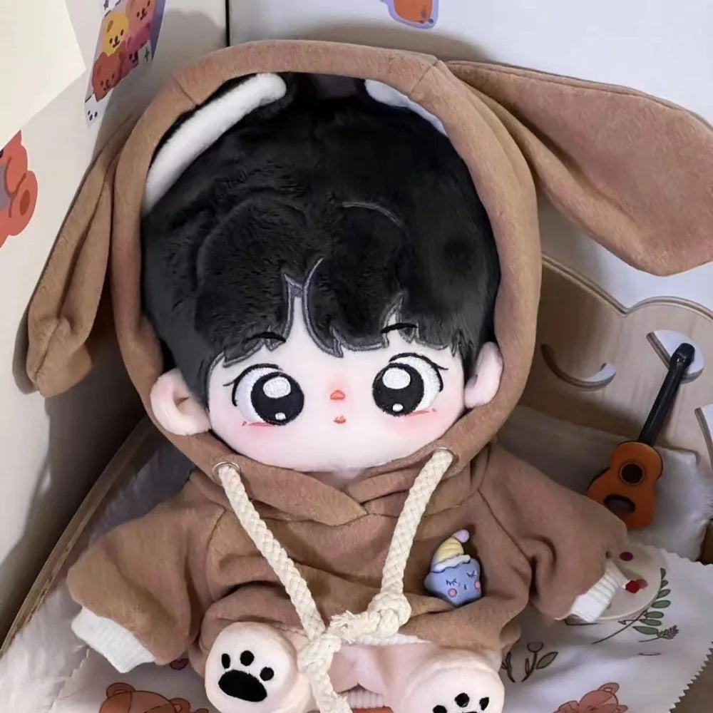 Cute Clothes Hoodies for 20cm Cotton Dolls Outfits Sweatshirt Cute Doll 20cm Clothes Hoodie Mini Mini Clothes Handmade Hoodies